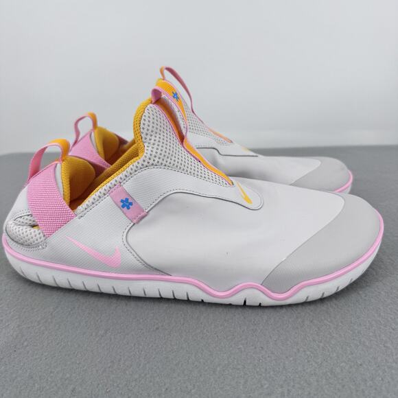 Nike‎ Zoom Pulse Slip On Nursing Shoes Mens Size 10 White Pink Yellow CT1629-002 main image 7